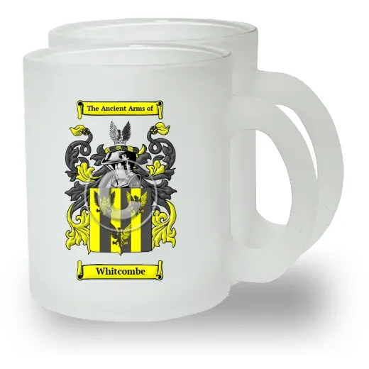 Whitcombe Pair of Frosted Glass Mugs
