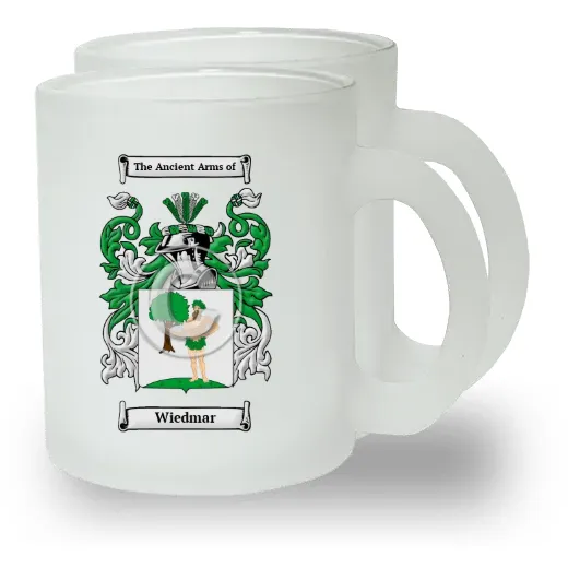 Wiedmar Pair of Frosted Glass Mugs