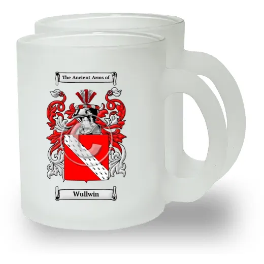 Wullwin Pair of Frosted Glass Mugs
