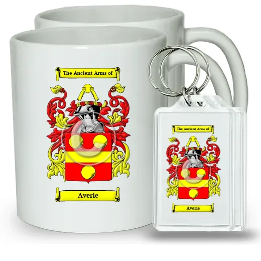 Averie Pair of Coffee Mugs and Pair of Keychains